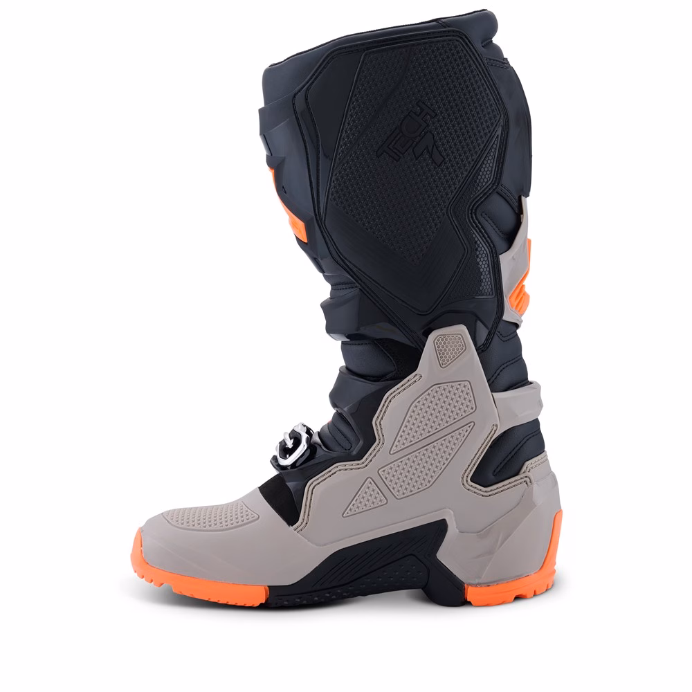 Alpinestars Tech-7 Enduro Boots Black/Warm Gray/Orange Fluoro