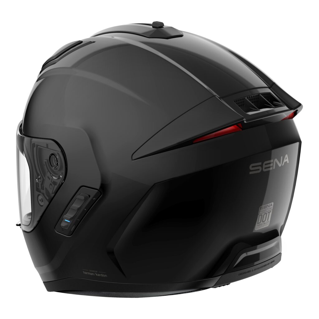 Sena Phantom Smart Road Helmet with Mesh Comms - Matte Black