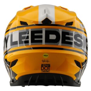 Troy Lee Designs GP Pro Fifty-50 Motocross Helmet White/Gold - Image 8