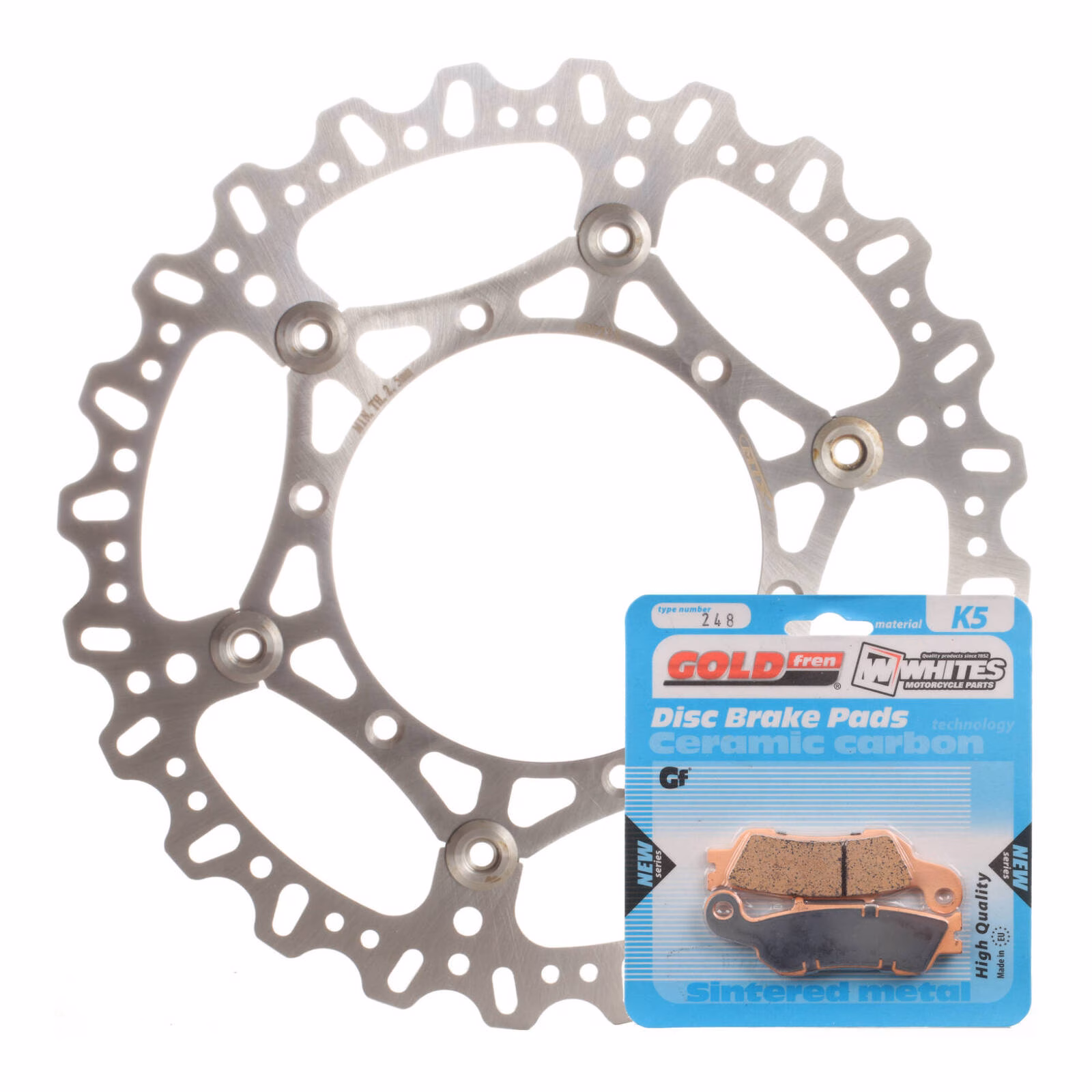 Brake Disc & Pad Front Kit - Yamaha YZ125 '17-'20 - Image 1