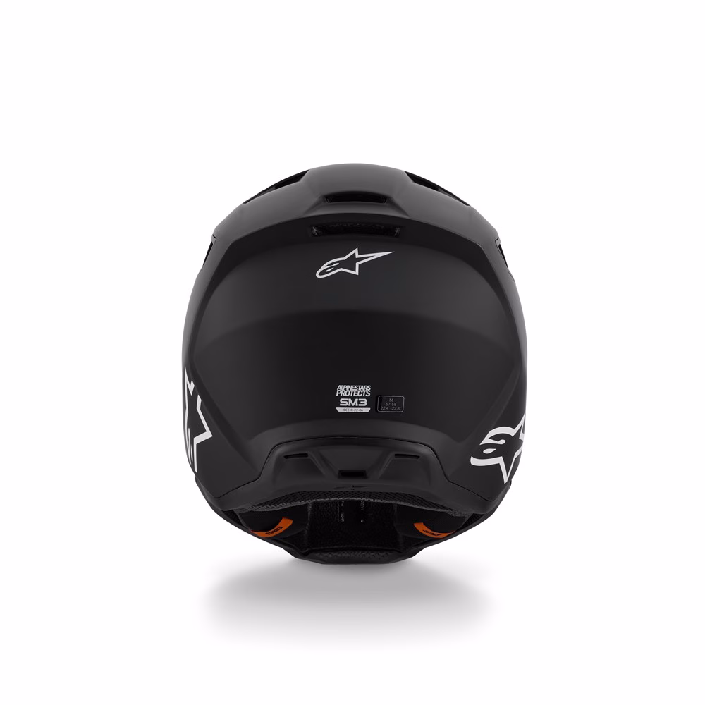 Alpinestars S-M3 Motocross Helmet Matte Black