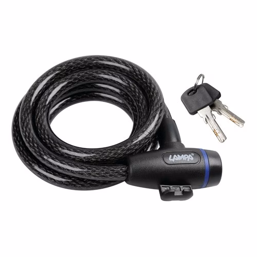 Lampa Clun Security Steel Cable Lock 180CM X 12MM