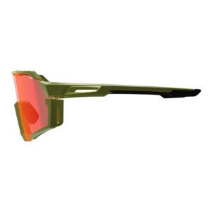 Leatt Rideviz Pro Sunglasses - Neon Yellow Iriz Cryztal Red (13 VLT) - Image 3