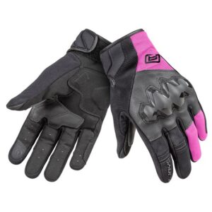 RJAYS COOL-TEC Road Gloves Ladies Black/Pink - Image 1