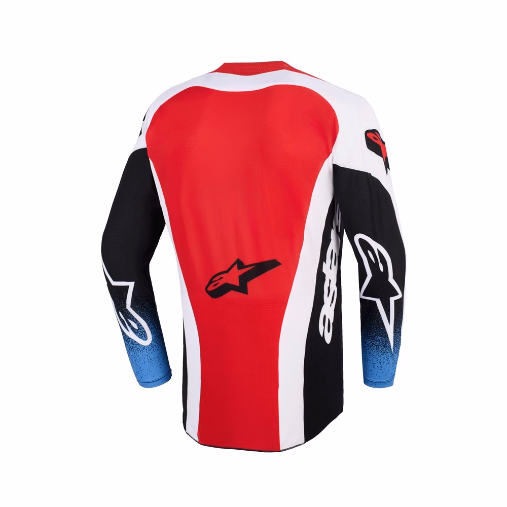 Alpinestars Techstar Knif Motocross Jersey Black/White/Red