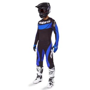 Alpinestars Techstar Dreem Motocross Jersey Black/Blue - Image 4