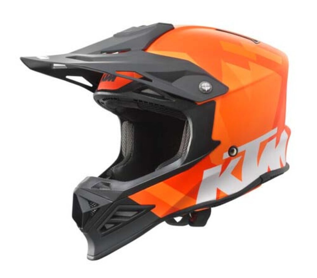 KTM Dynamic-FX Motocross Helmet Orange/Black/White