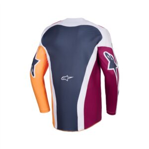 Alpinestars Racer Portl Motocross Jersey Red/Light Gray/Dark Gray - Image 2