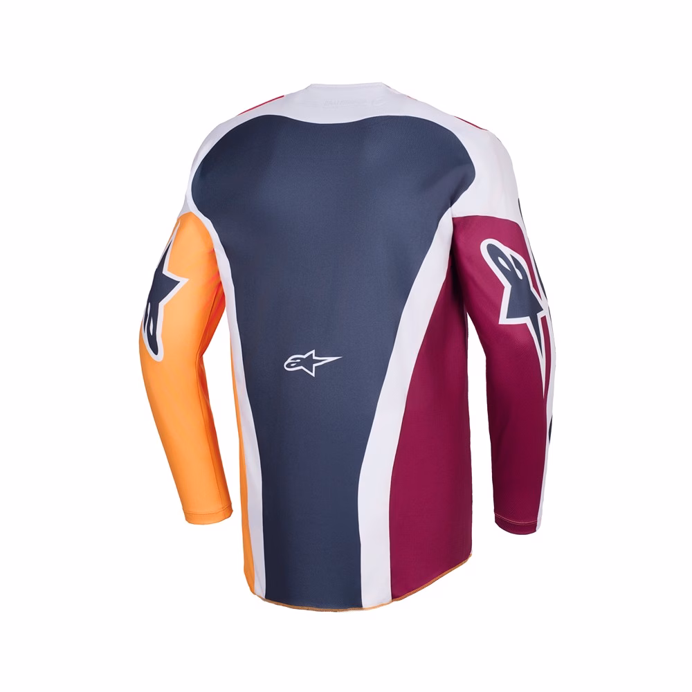 Alpinestars Racer Portl Motocross Jersey Red/Light Gray/Dark Gray