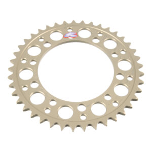 Renthal Sprocket Rear Silver 41T Alloy 7075 T6 Grooved Suzuki - Image 2
