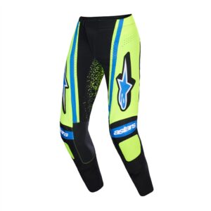 Alpinestars Techstar Nomur Motocross Pants Dark Navy/Yellow Fluoro/UCLA Blue - Image 1