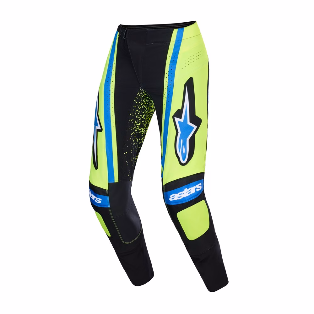 Alpinestars Techstar Nomur Motocross Pants Dark Navy/Yellow Fluoro/UCLA Blue