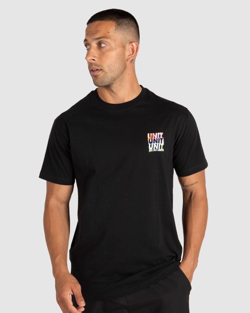 Unit Vivid Tee Black