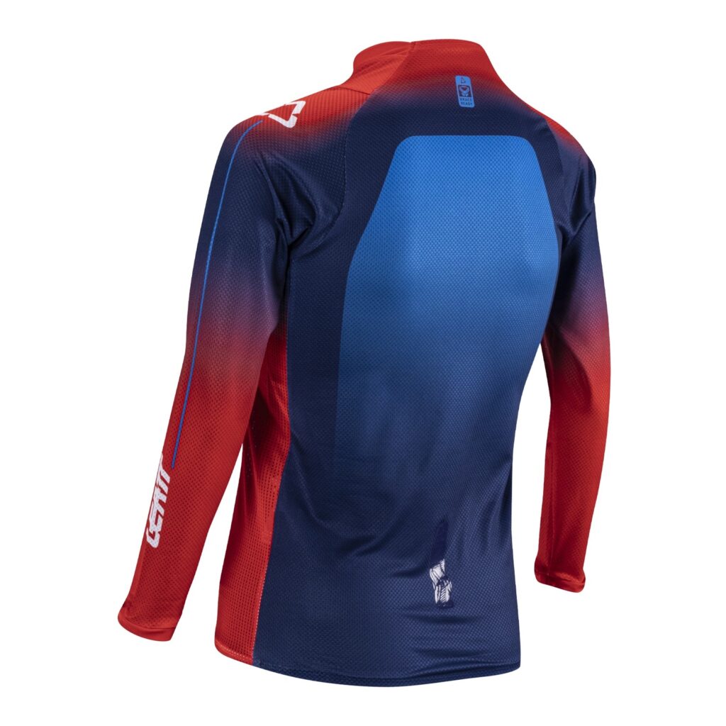 Leatt 4.5 Junior Motocross Jersey Royal Blue / Red