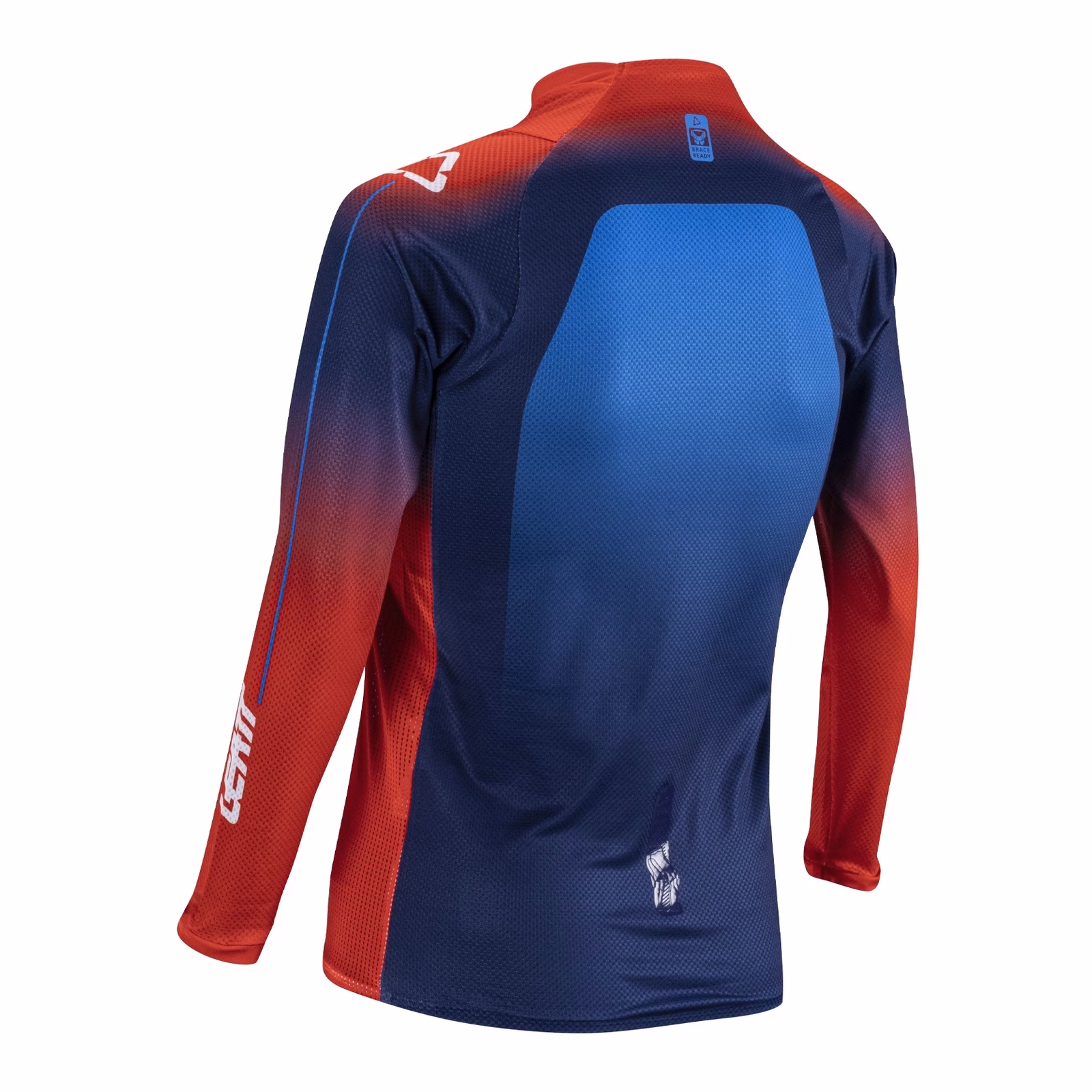 Leatt 4.5 Junior Motocross Jersey Royal Blue / Red - Image 2