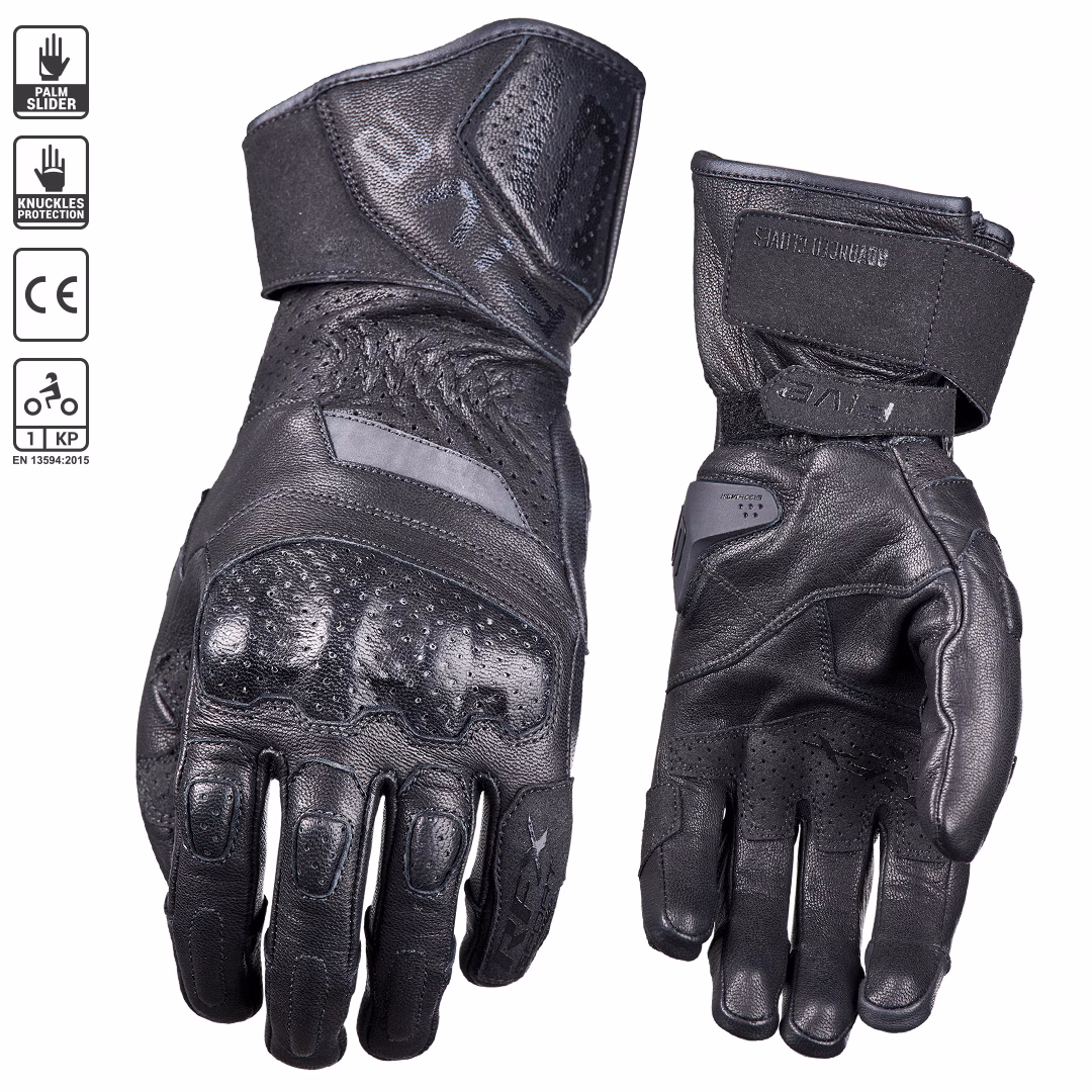 Five  RFX Sport EVO Road Gloves Black - Image 1