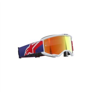 Alpinestars Vision 5 Corp Motocross Goggles Red/Purple - Mirror Red Lens - Image 3