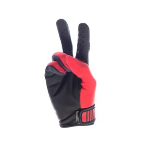 Fasthouse Carbon Eternal Motocross Gloves Youth Red - Image 2
