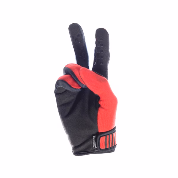 Fasthouse Carbon Eternal Motocross Gloves Youth Red