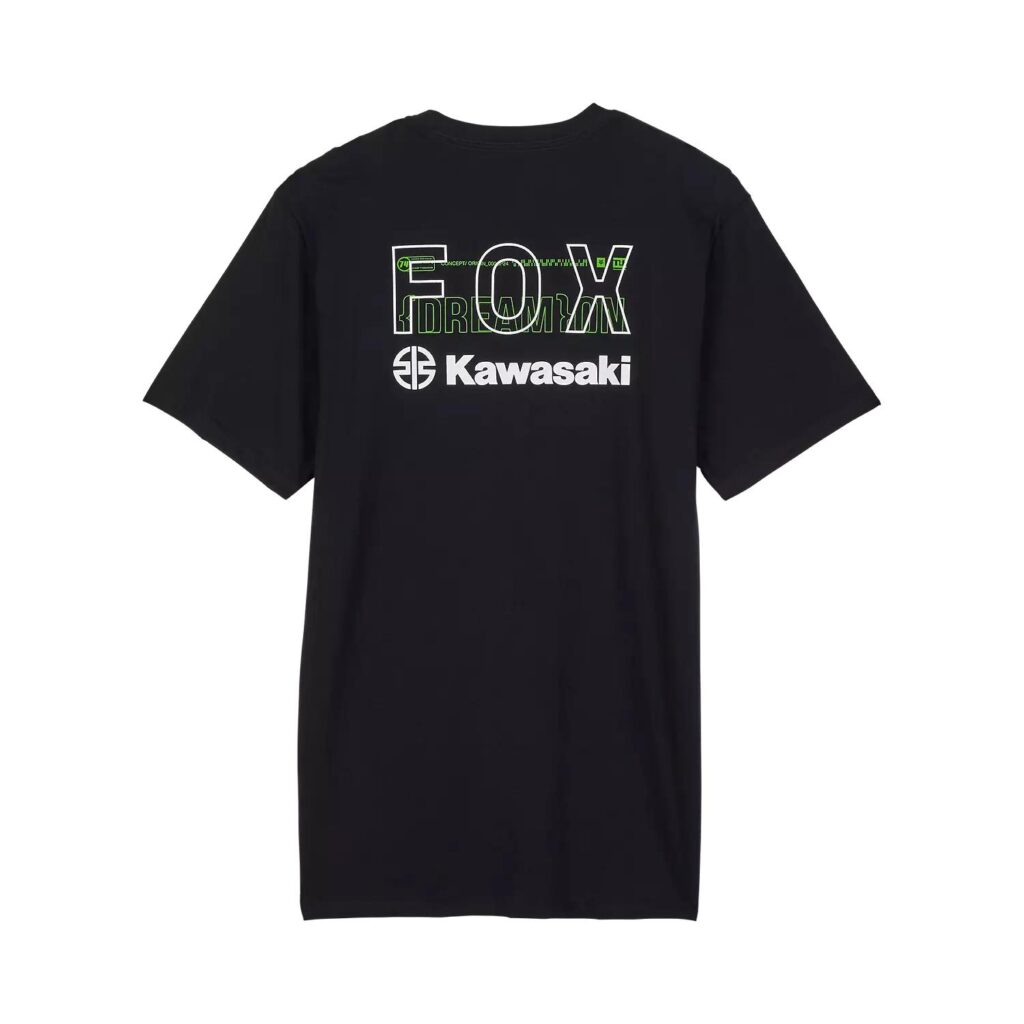 Fox x Kawasaki II Premium Tee Black