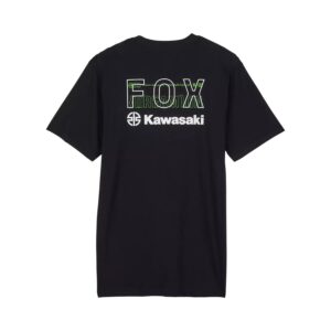 Fox x Kawasaki II Premium Tee Black - Image 2