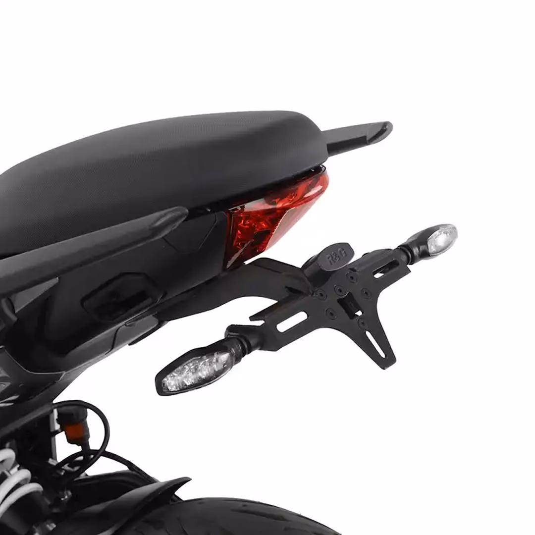 Tail Tidy for Triumph Speed 400 24-- Scrambler 400 X 24- Black R&G - Image 1