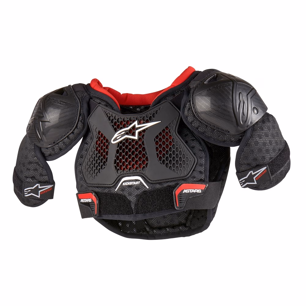 Alpinestars Bionic Action Kickstart Kids Chest Guard Black/Red