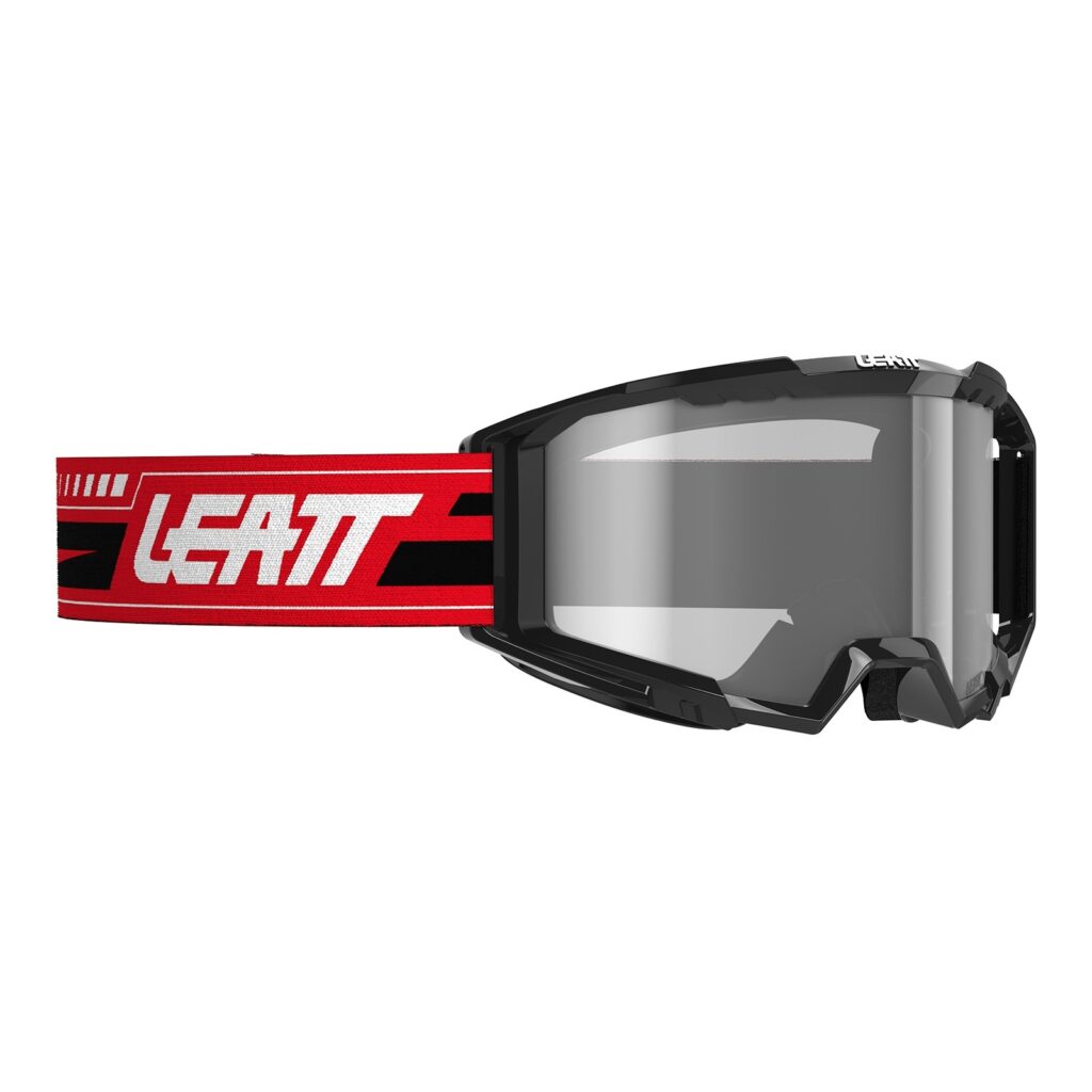 Leatt Vizion 3.5 Motocross Goggles Iriz Red Silver