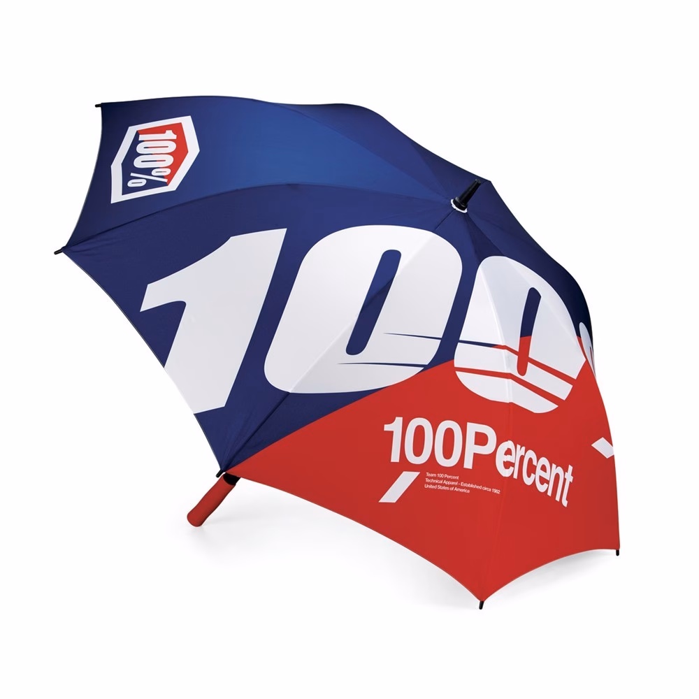 100% Official Umbrella Blue/Red