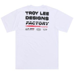 Troy Lee Designs Factory Tee White - Image 6