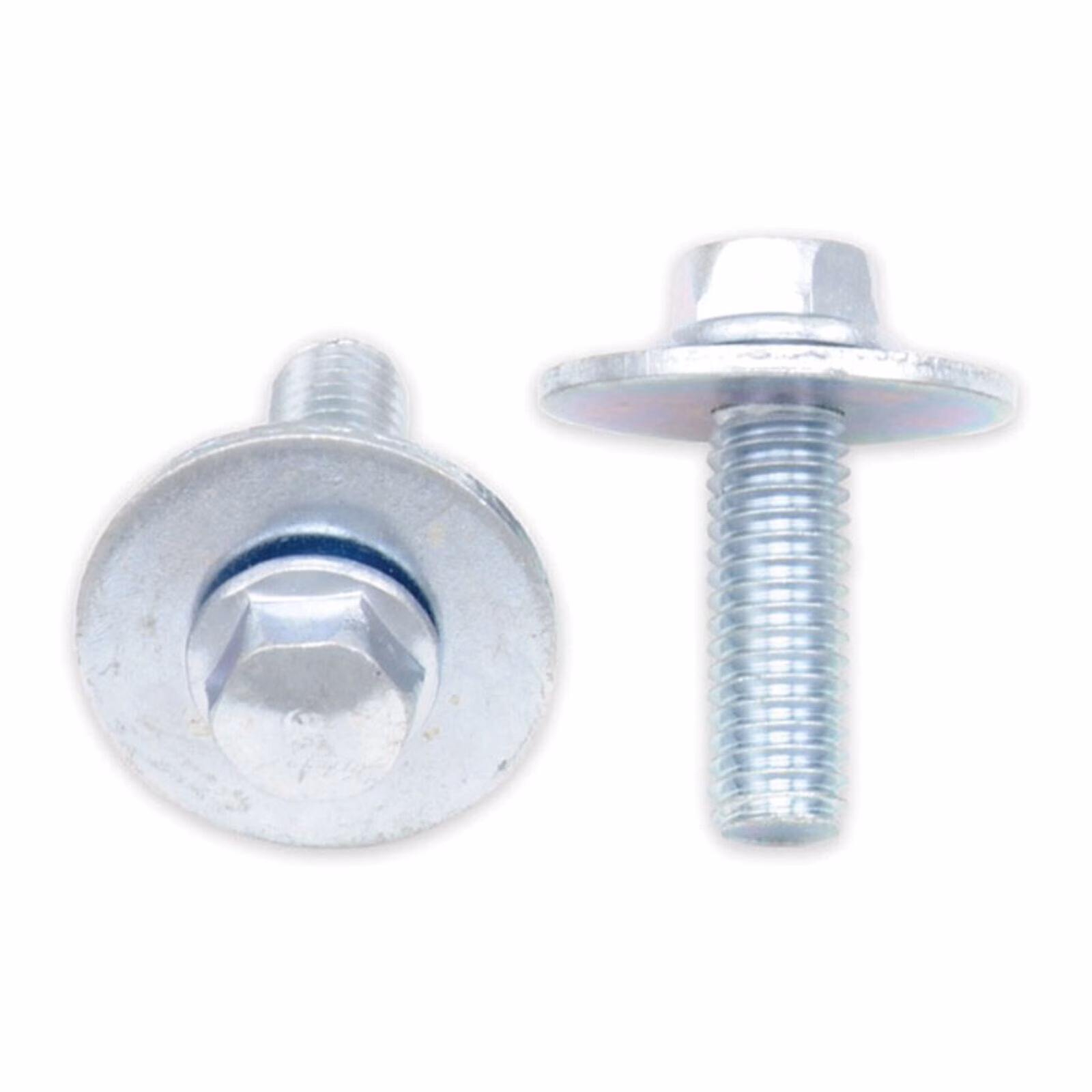 BOLT 6x20mm FLANGE BOLT with 20mm WASHER (Pkt of 10) - Image 1
