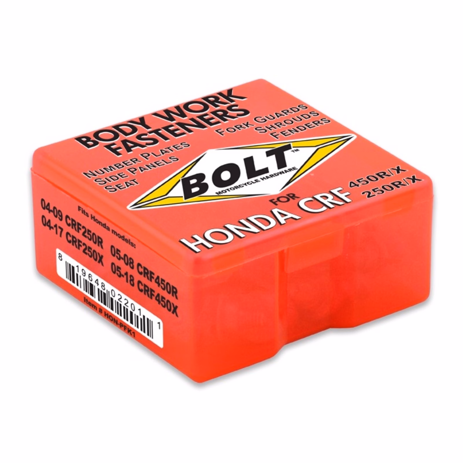 BOLT PLASTICS FASTENER KIT HON-ASSTD MODELS / REFER FITMENTS - Image 1
