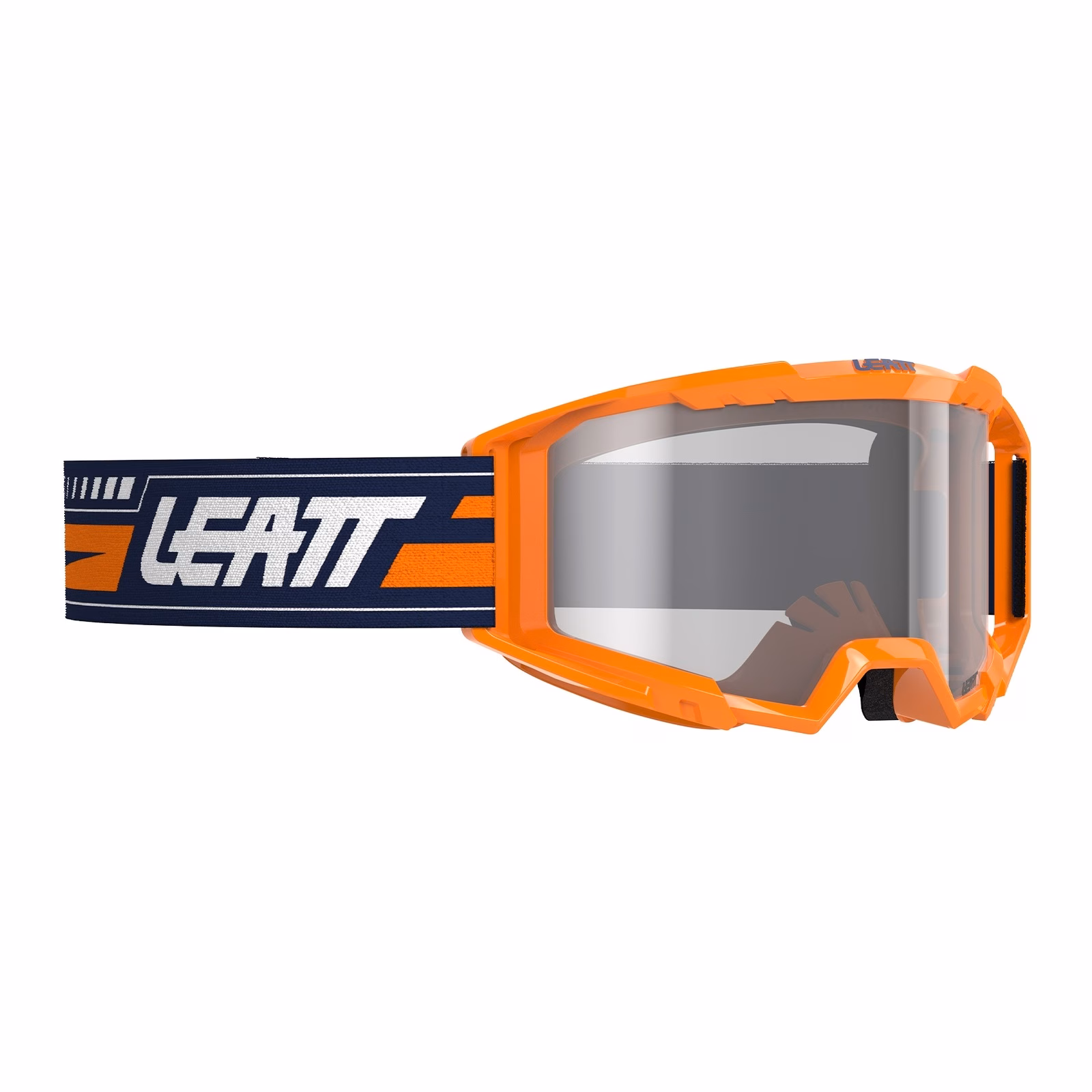 Leatt Goggle Vizion 3.5 Motocross Goggles Iriz Orange Silver - Image 1
