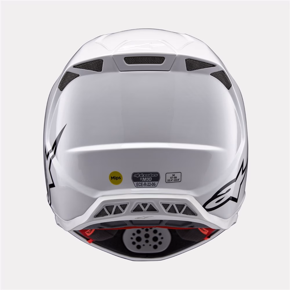 Alpinestars Supertech S-M10 Motocross Solid White Gloss