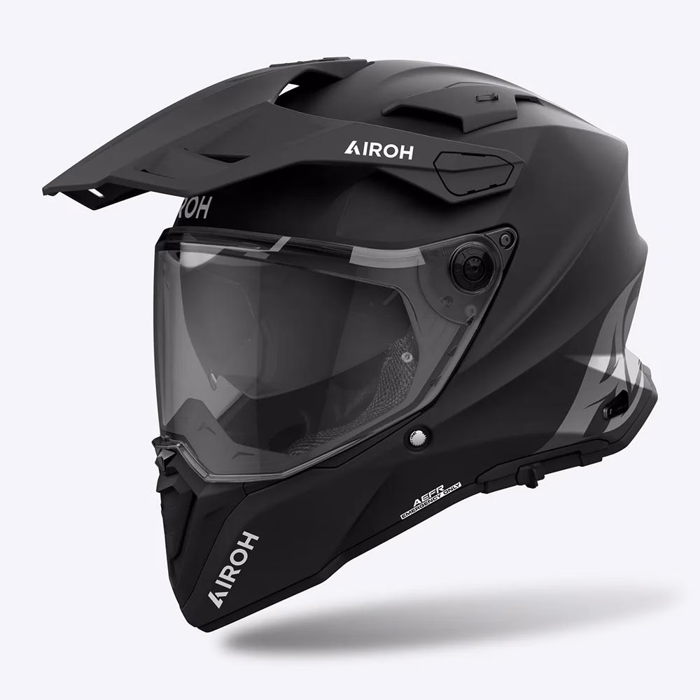 Airoh Commander 2 Solid Adventure Helmet Matte Black