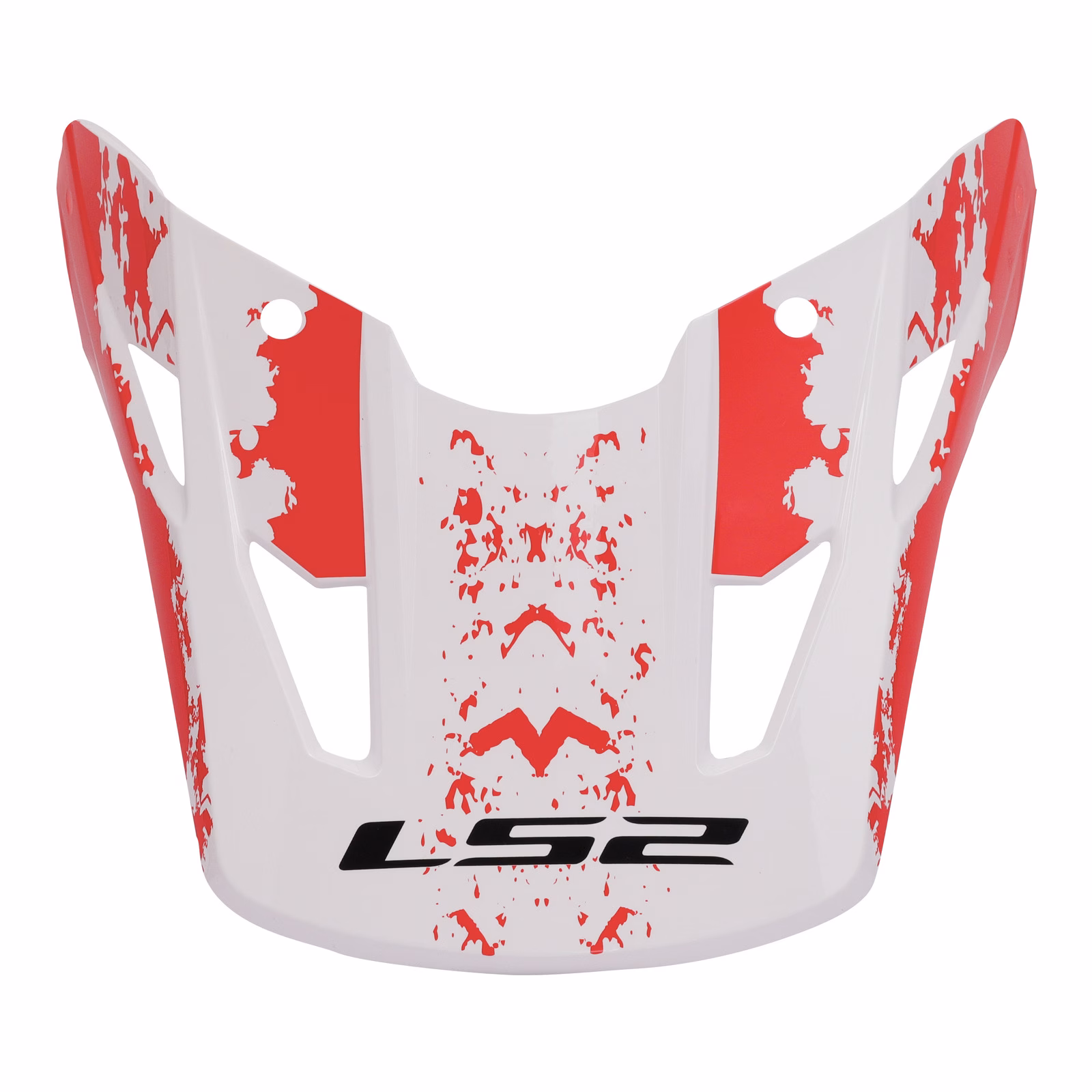 LS2 COZ Peak Hyde - Red / White - Image 1