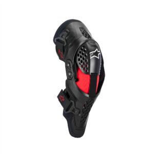 Alpinestars SX-1 Plasma Knee Protector Black/Red/Cool Gray - Image 1