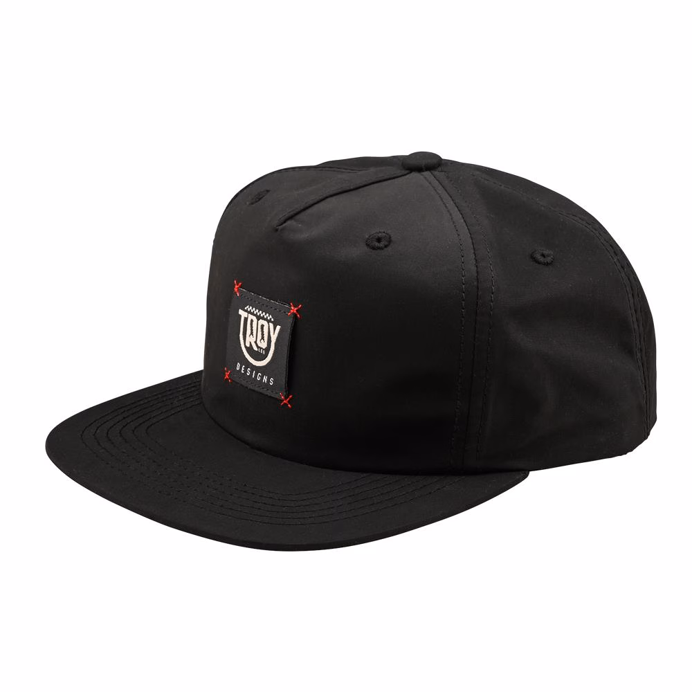 Troy Lee Designs Smiley Unstructured Snapback Black