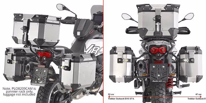 GIVI SIDE RACK ONE-FIT (OBK) MONOKEY MOTO GUZZI V85 TT '24-> - KIT