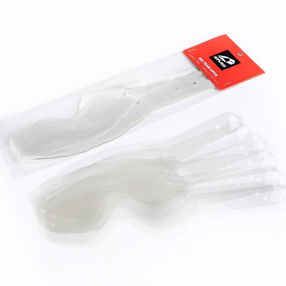 EVS Legacy Youth Goggle Tear-Offs (Standard) 20pk