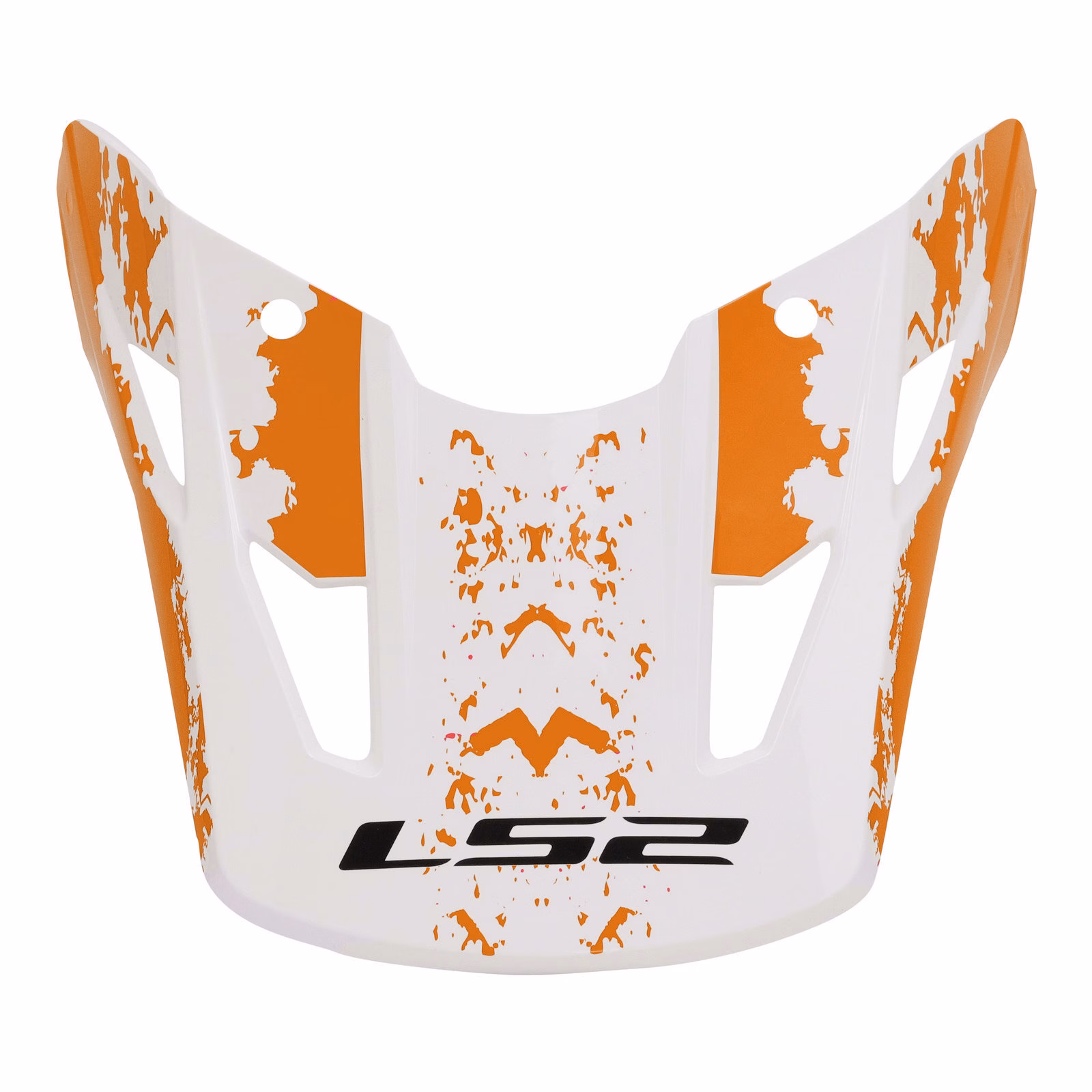 LS2 COZ Peak Hyde - Orange / White - Image 1