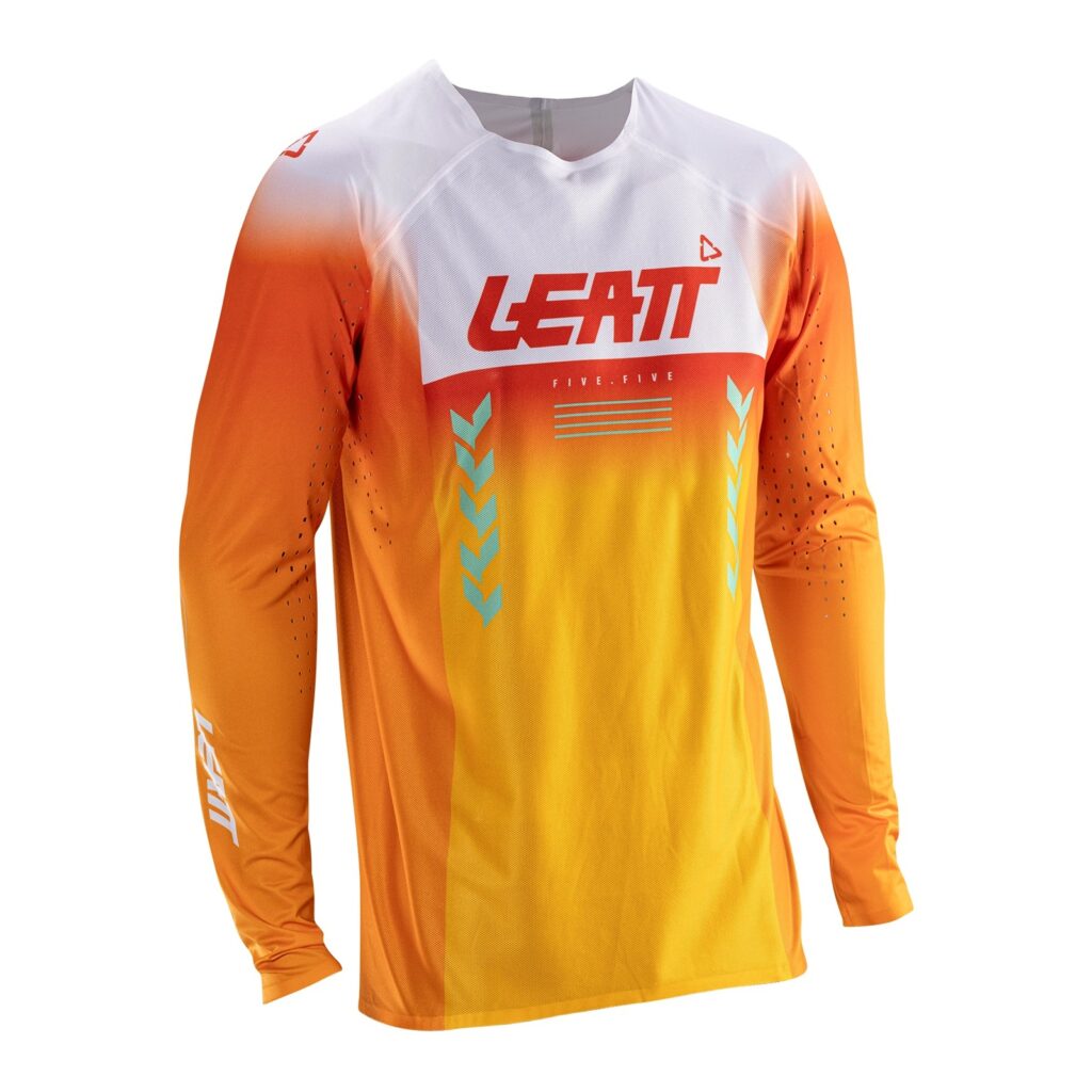 Leatt 5.5 UltraWeld Motocross Jersey Orange