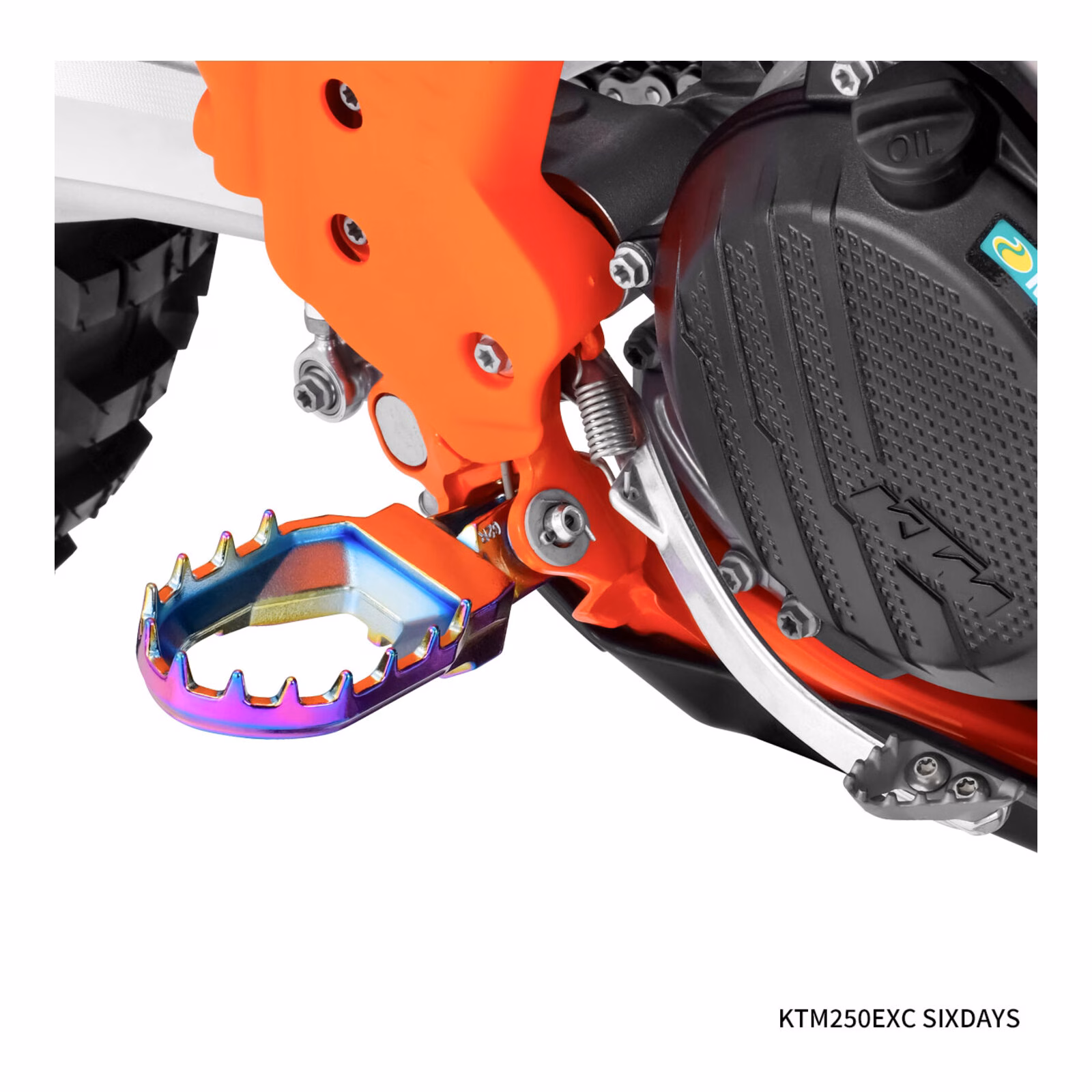 Zeta Max Foot Pegs KTM - Oil Slick - Image 2