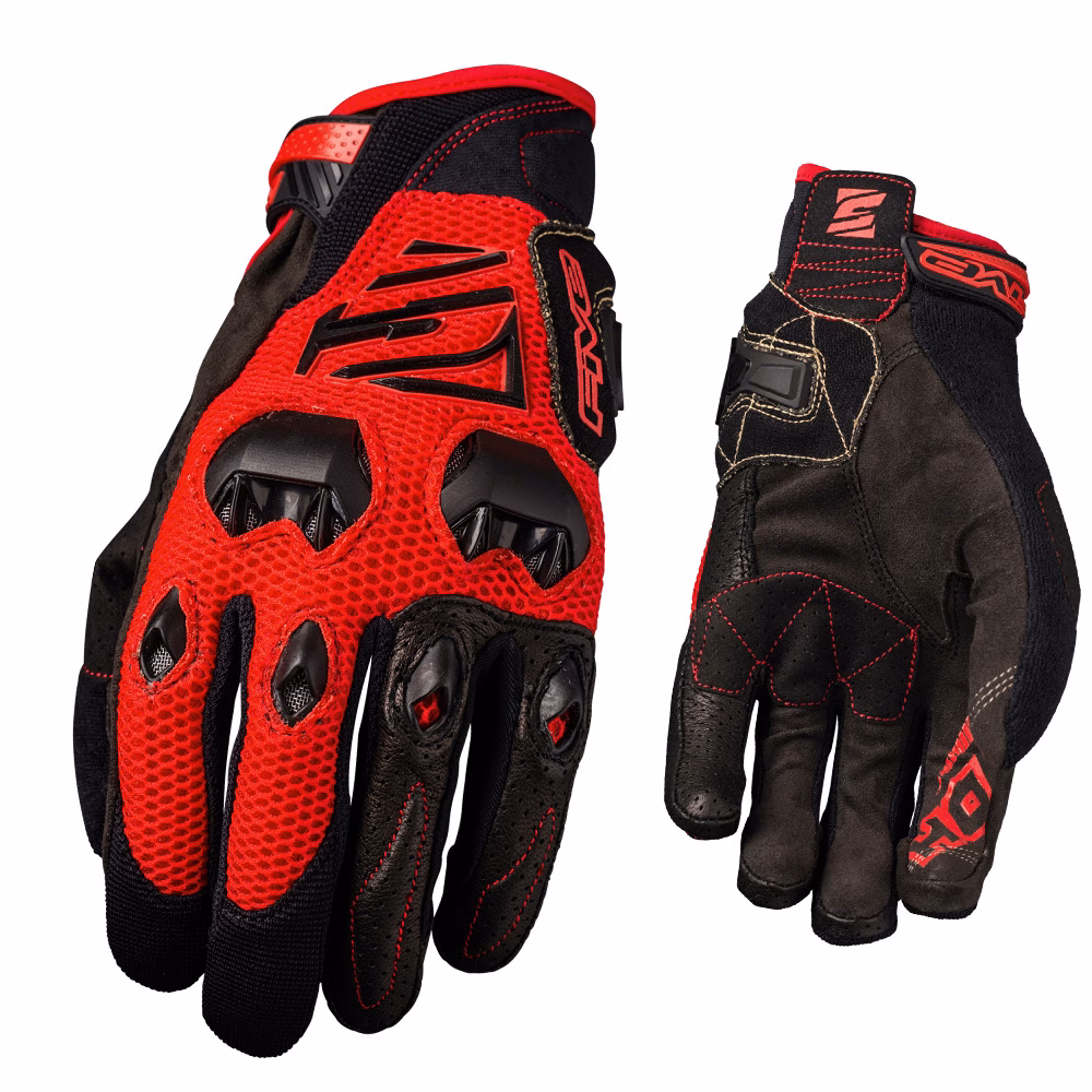 FIVE DH MTB Gloves Red