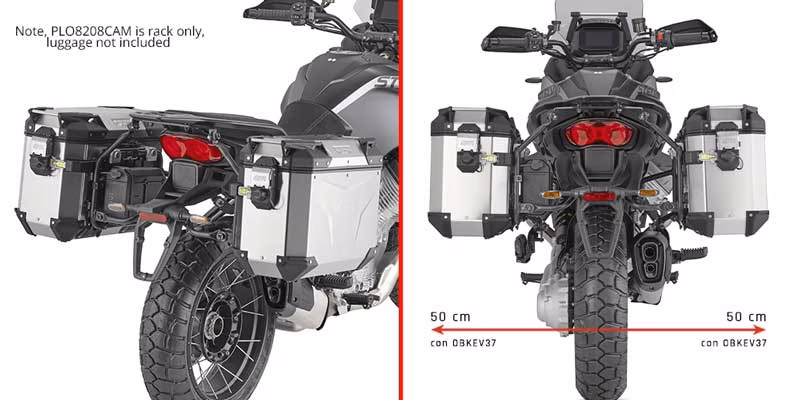 GIVI SIDE RACK ONE-FIT (OBK) MOTO GUZZI STELVIO 1000 '24-> - KIT
