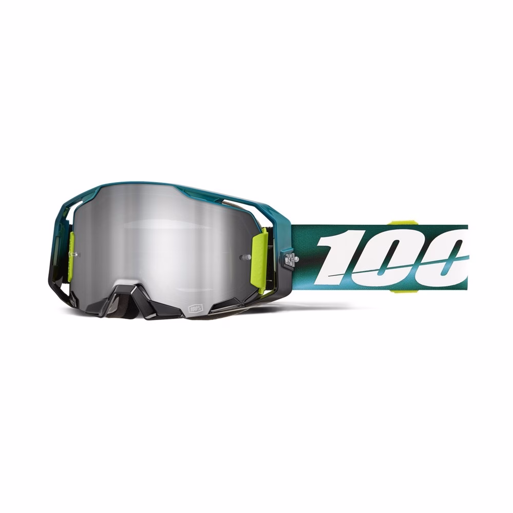 100% ARmatic Motocross Goggle Polarity - Mirror Silver Lens