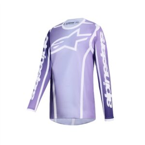 Alpinestars Stella Fluid Apex Motocross Jersey Ladies Violet/White - Image 1