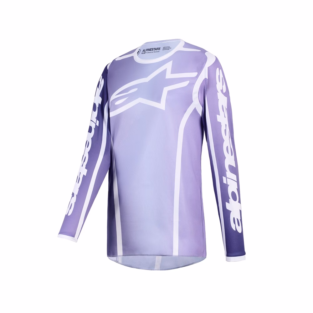 Alpinestars Stella Fluid Apex Motocross Jersey Ladies Violet/White