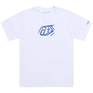 Troy Lee Designs Badge Tee White - Image 2