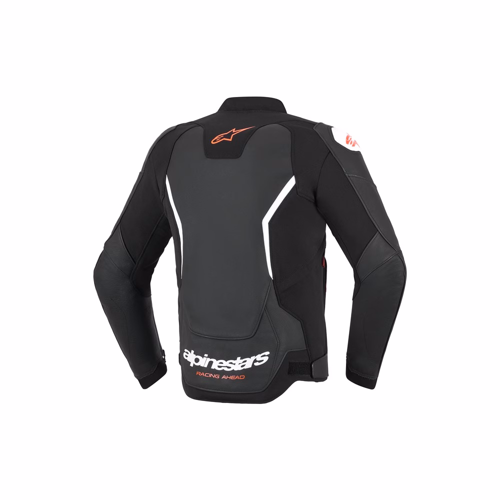 Alpinestars GP Force v2 Leather Jacket Black/White